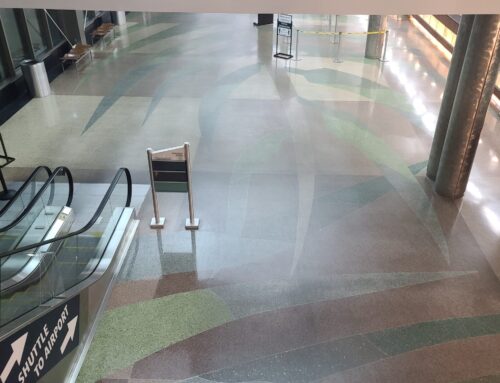 Reviving the Floors at New Orleans Car Rental Terminal